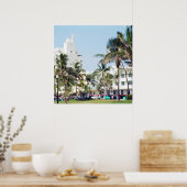 South Beach Miami, Ocean Drive Poster (Keuken)
