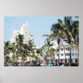 South Beach Miami, Ocean Drive Poster (Voorkant)