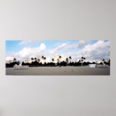 South Beach Miami Panorama Poster (Voorkant)