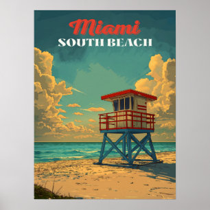 South Beach Miami Poster