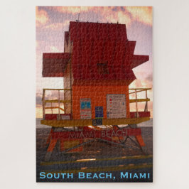 South Beach, Miami Reddingsbrigade Post (Ocean Res Legpuzzel