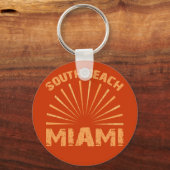 SOUTH BEACH MIAMI SLEUTELHANGER (Voorkant)