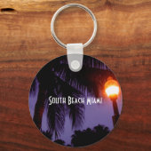 South Beach Miami Sleutelhanger (Voorkant)
