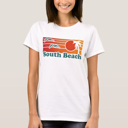 South Beach Miami T-Shirt (Voorkant)