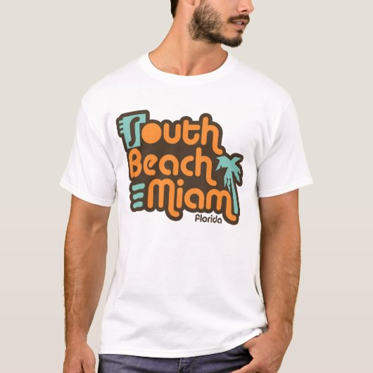 South Beach Miami T-shirt (Voorkant)