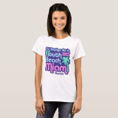 South Beach Miami T-shirt (Voorkant volledig)