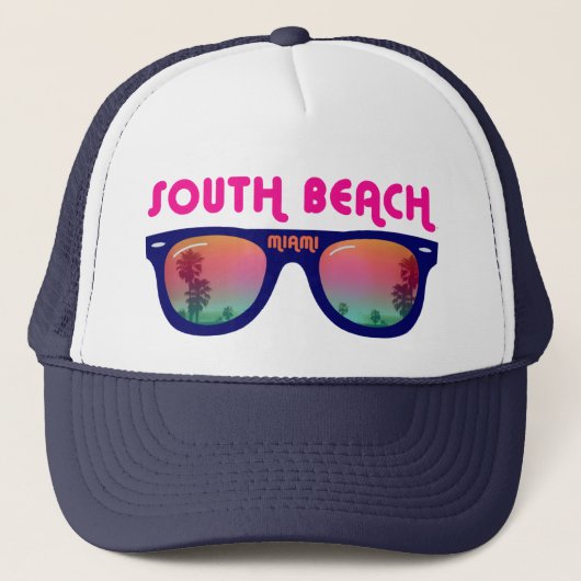 South Beach Miami Trucker Pet (Voorkant)