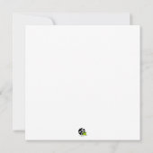 South Beach Pineapple Flat Card (Achterkant)