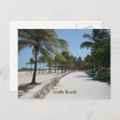 South Beach Post 1 Briefkaart (Voorkant / Achterkant)