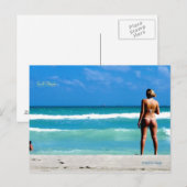 South Beach Postcard Briefkaart (Voorkant / Achterkant)
