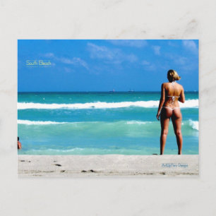 South Beach Postcard Briefkaart