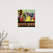 South Beach Poster (Keuken)