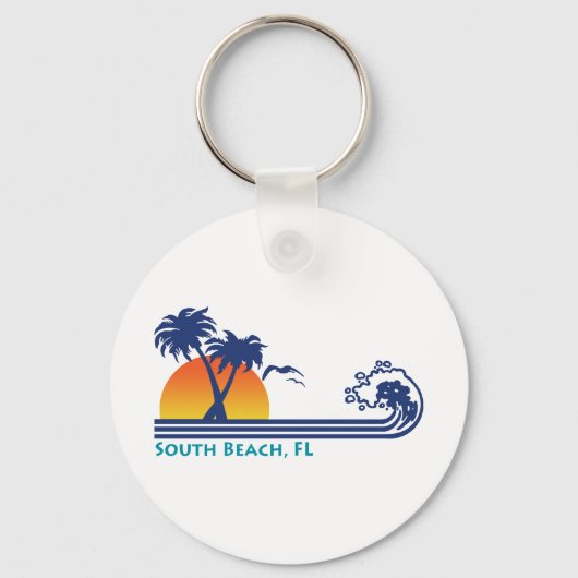 South Beach Sleutelhanger (Voorkant)