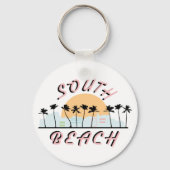 South Beach Sleutelhanger (Voorkant)
