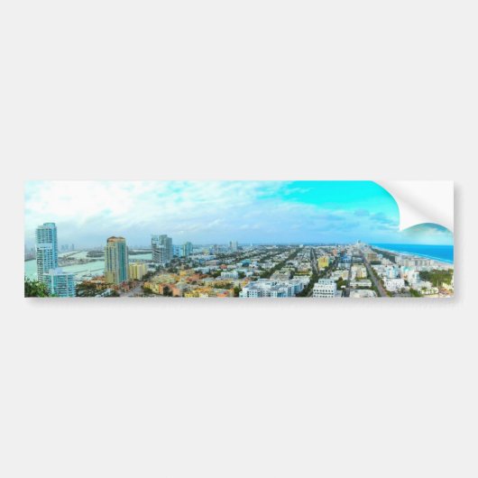 ~South Beach~ SOUTH BEACH AERIAL STICKER (Voorkant)