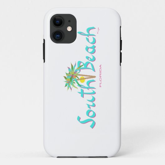 South Beach Sun Miami Case-Mate iPhone Case (Achterkant)