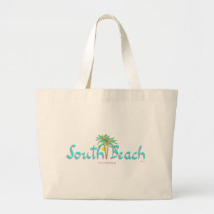 South Beach Sun Miami Grote Tote Bag