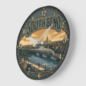 South Bend Indiana Grote Klok (Hoek)