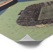 South Bend, Indiana - Grote Letter-scènes Poster (Hoek)