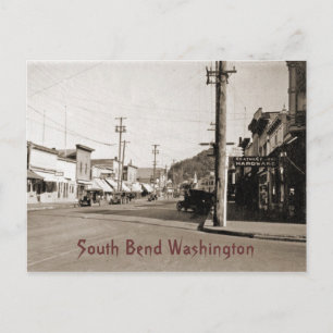 South Bend Washington circa 1925 Briefkaart