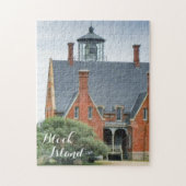 South Block Island Lighthouse , Rhode Island Legpuzzel (Verticaal)