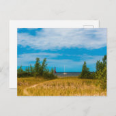 South Breakwater Light, Muskegon, Michigan Briefkaart (Voorkant / Achterkant)