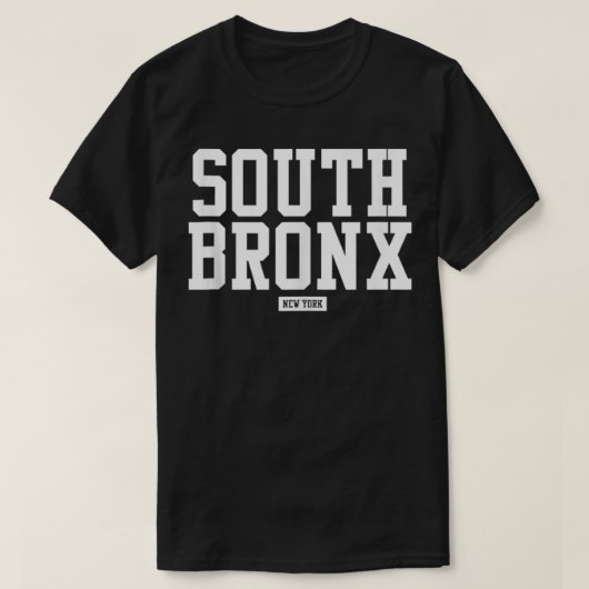 South Bron New York T-shirt (Design voorkant)