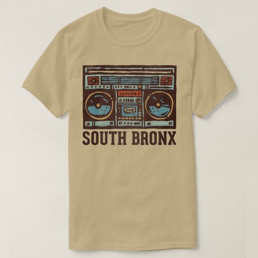 South Bronx T-shirt (Design voorkant)