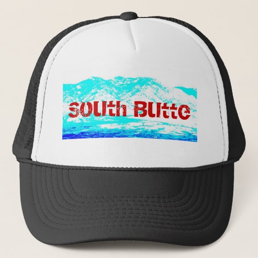 South Butte Black Mountain Trucker hat Pet (Voorkant)