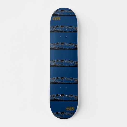 South Butte Blue Mountain Board Persoonlijk Skateboard (Voorkant)