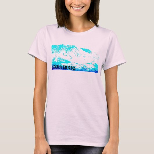 South Butte Blue Mountain T Shirt (Voorkant)