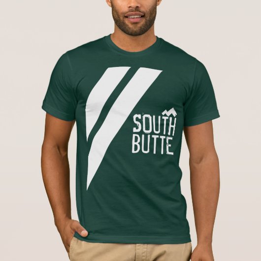 South Butte Double Line Mountaintops AA Shirt (Voorkant)