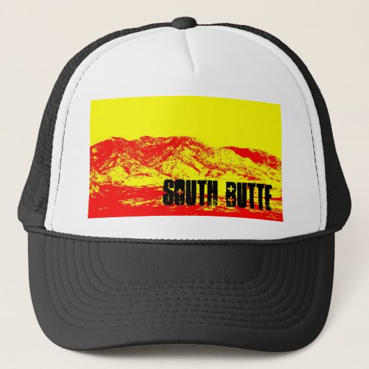 South Butte Mountain Blaze Trucker Hat Pet (Voorkant)