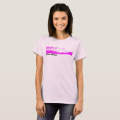 South Butte Pink en PInk Mountain Women's T T-shirt (Voorkant volledig)