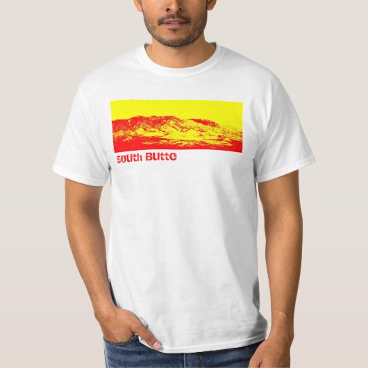 South Butte Red Mountain Style T T-shirt (Voorkant)