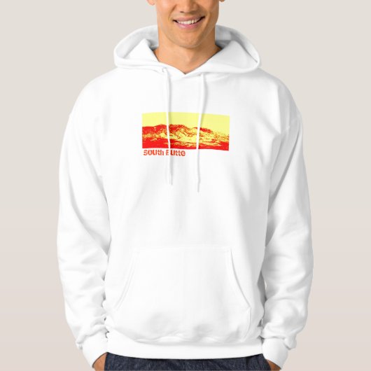 South Butte White Mountain Hoodie (Voorkant)