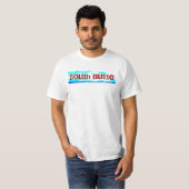 South Butte White, Red en Blue T T-shirt (Voorkant volledig)