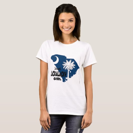 South Cackalacky Girl T-shirt (Voorkant volledig)