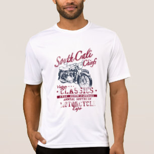 South Cali Chiefs Vintage Motorfiets Klassieker T-shirt