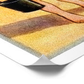 South Canterbury, Nieuw-Zeeland, mensen op het str Poster (Hoek)