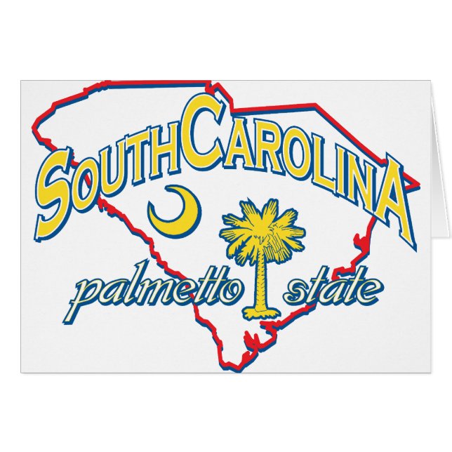 South Carolina (Voorkant Horizontaal)