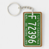 South Carolina 1970  Bord Sleutelhanger (Voorkant)