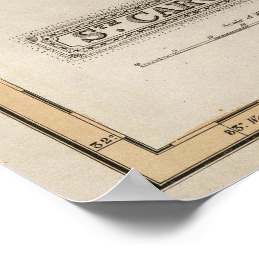 South Carolina 5 Poster (Hoek)