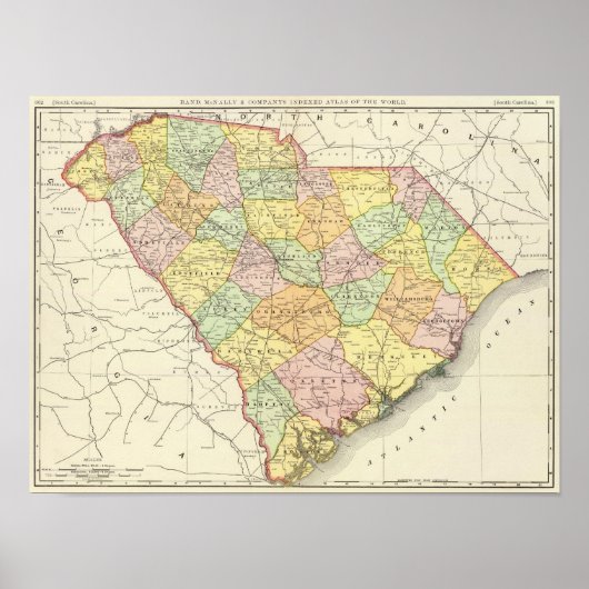South Carolina 7 Poster (Voorkant)