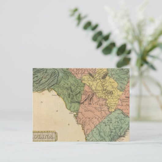 South Carolina 8 Briefkaart (Staand voorkant)