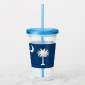 South Carolina Acryl Drinkbeker (Voorkant)