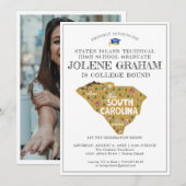 South Carolina | Afstudeerfeest voor University (Voorkant / Achterkant)