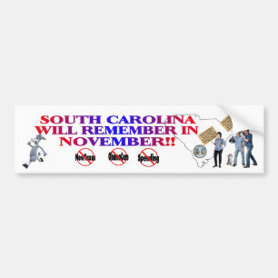 South Carolina Anti ObamaCare, nieuwe belastingen, Bumpersticker