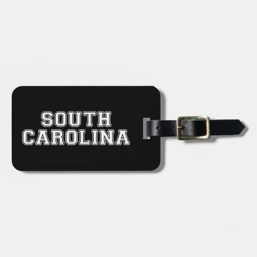 South Carolina Bagagelabel (Voorkant horizontaal)