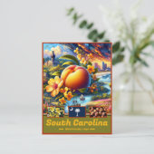 South Carolina betoverende vergezichten Schilderac Briefkaart (Staand voorkant)